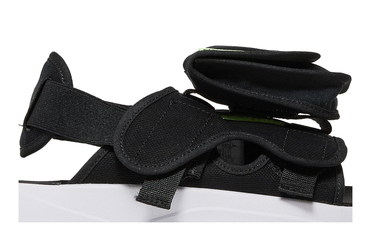 Air Jordan LS Slides 'Black White'