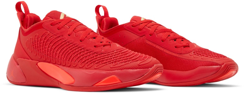 Jordan Luka 1 東契奇1代 “大學紅” 透氣 低筒 實戰籃球鞋 男款 紅金 海外版 Cheap Jordan Luka 1 東契奇1代 “大學紅” 透氣 低筒 實戰籃球鞋 男款 紅金 海外版