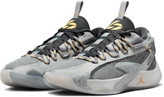 喬丹 Luka 2 "煙灰色" 防滑耐磨 低幫 籃球鞋 男款 灰色 Lookbook 喬丹 Luka 2 "煙灰色" 防滑耐磨 低幫 籃球鞋 男款 灰色