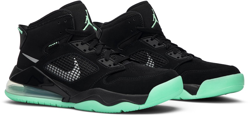 Nike jordan mars 270 green glow on sale