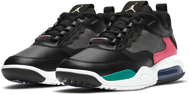 Air Jordan Max 200 'Pegunungan Hitam Merah Hijau' CD6105-005 Lookbook Air Jordan Max 200 'Pegunungan Hitam Merah Hijau' CD6105-005