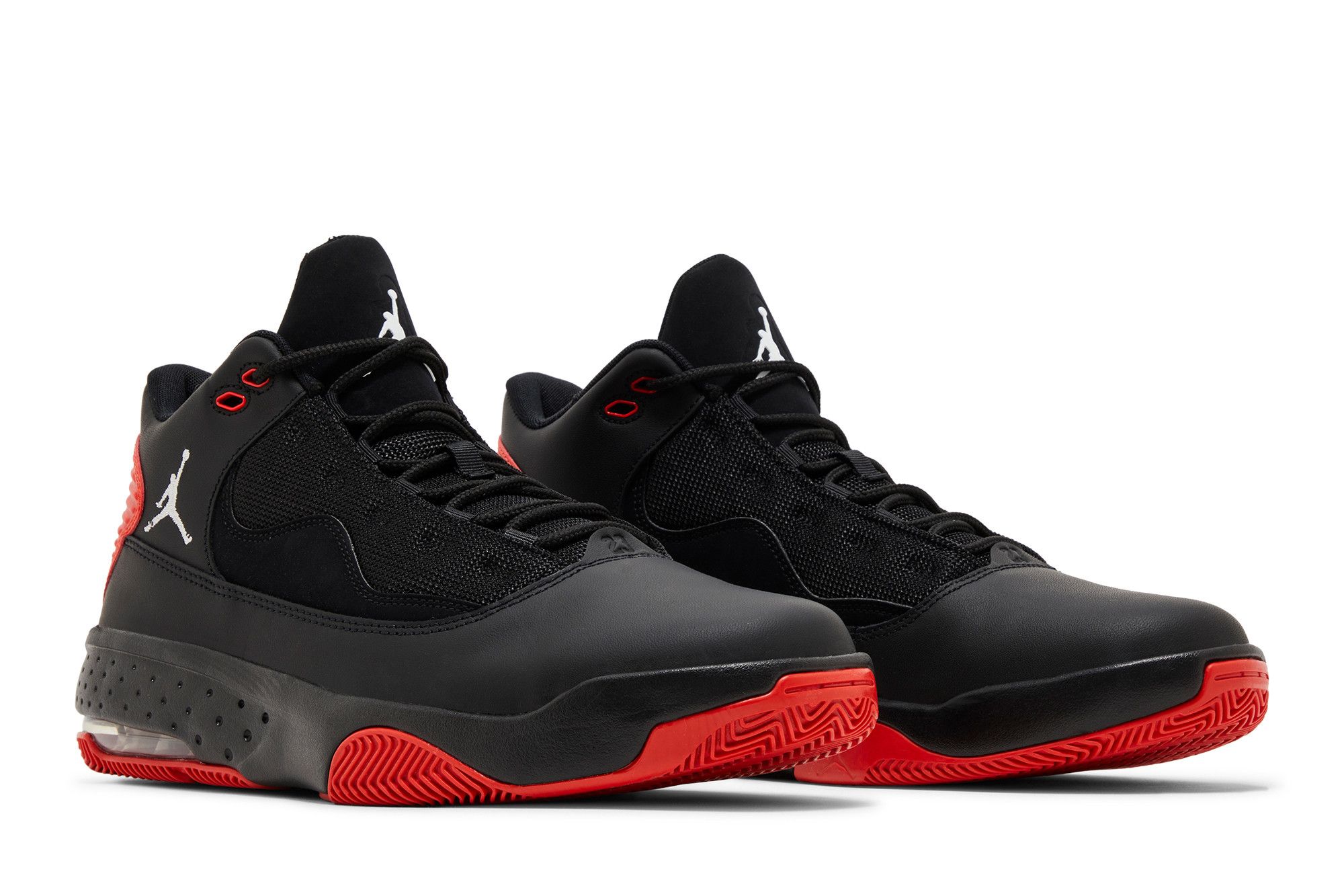 Cheap Air Jordan Max Aura 2 ''Bred'' Herren Sneaker Schwarz Rot CK6636-060