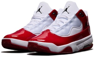 喬丹 Max Aura 2 系帶休閒 防滑耐磨 中幫 復古籃球鞋 GS 白紅 Lookbook 喬丹 Max Aura 2 系帶休閒 防滑耐磨 中幫 復古籃球鞋 GS 白紅