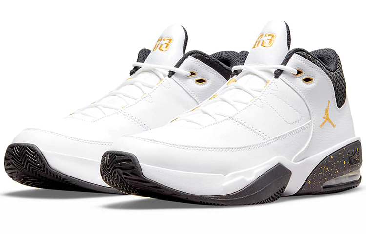 Lookbook Air Jordan Max Aura 3 Mi-Haut Noir/Or ''Blanc'' CZ4167-100