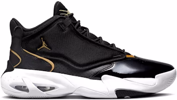 Air Jordan Max Aura 4 'Black Metallic Gold' DN3687-007 Air Jordan Max Aura 4 'Black Metallic Gold' DN3687-007