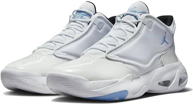 Air Jordan Max Aura 4 'Blanco Azul Universidad' DN3687-100 Lookbook Air Jordan Max Aura 4 'Blanco Azul Universidad' DN3687-100