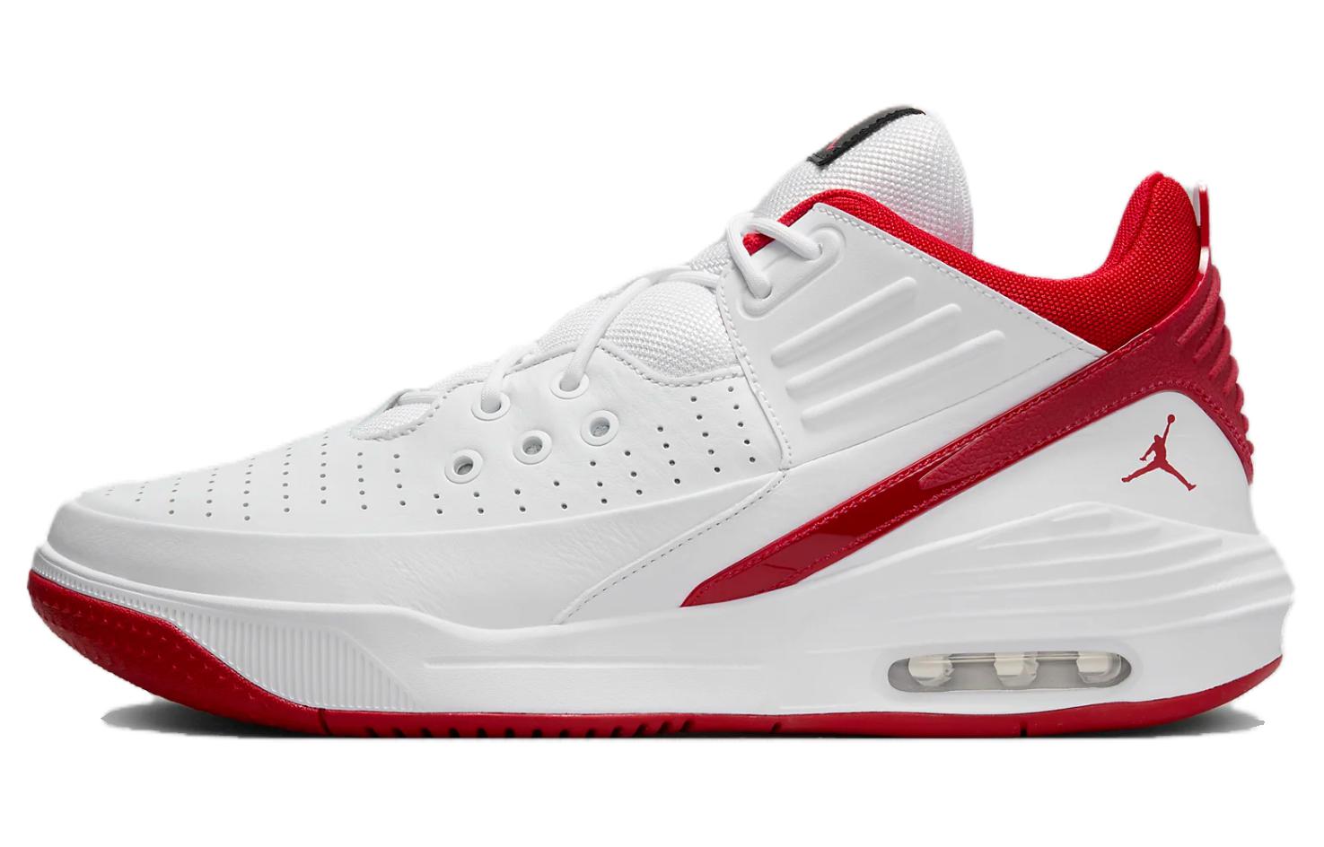 Air Jordan Max Aura 5 'White Gym Red' DZ4353-106