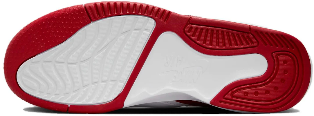 Air Jordan Max Aura 5 'White Gym Red' DZ4353-106 Details for Air Jordan Max Aura 5 'White Gym Red' DZ4353-106