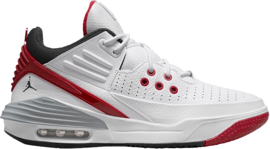 Jordan Max Aura 5 減震防滑耐磨 低筒 籃球鞋 男款 白紅色 Buy Jordan Max Aura 5 減震防滑耐磨 低筒 籃球鞋 男款 白紅色