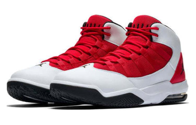 Lookbook Air Jordan Max Aura '白红' 运动鞋 AQ9084-106