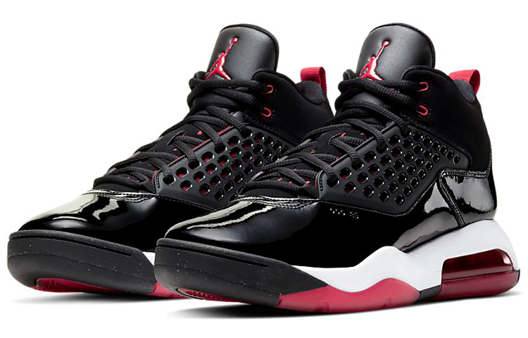 Shop Air Jordan Maxin 200 'Hitam Gym Merah' CD6107-001
