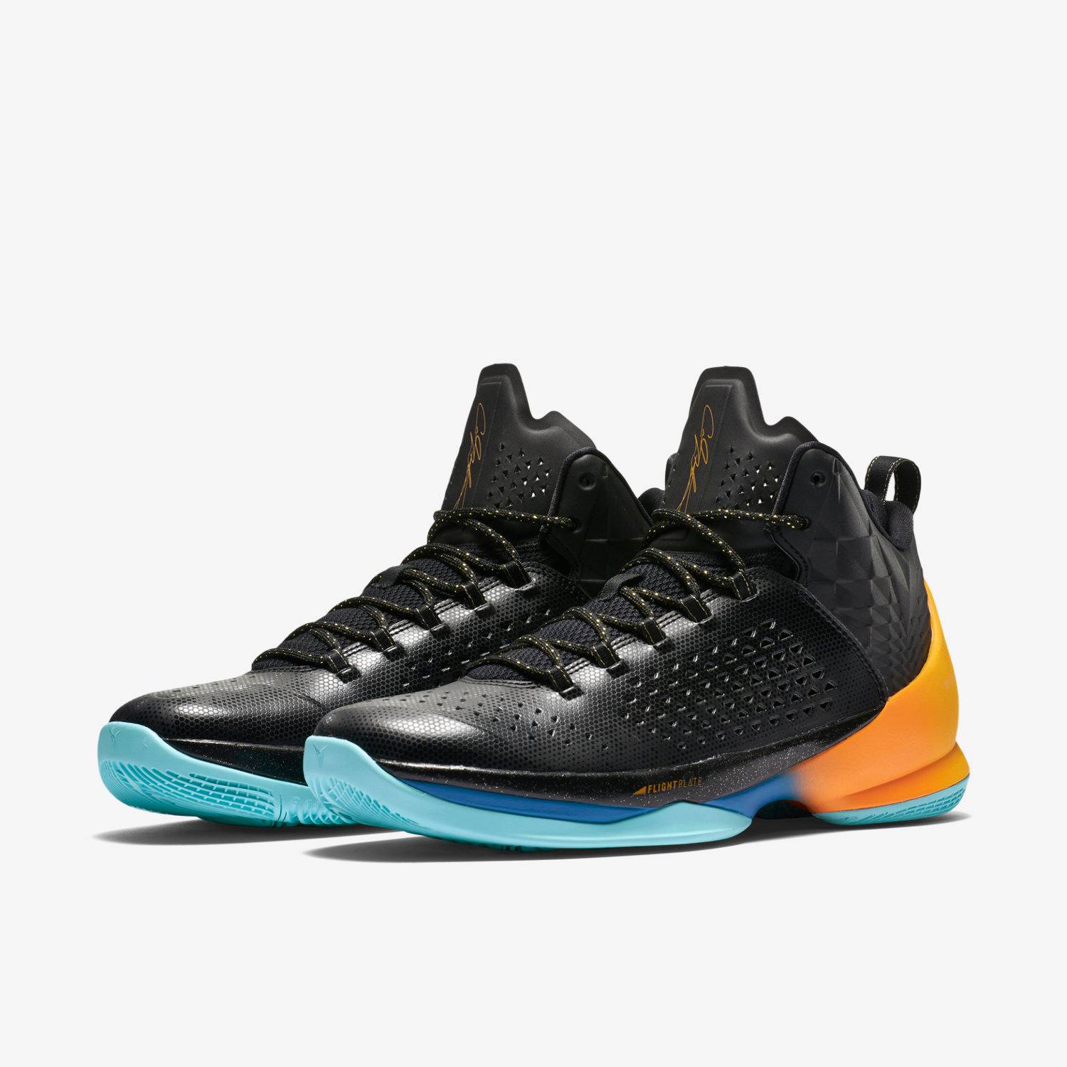 Jordan Melo M11 Black/Metallic Gold ‘Bright Ctrs ‘Lsr 圖 2