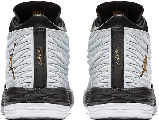 Air Jordan Melo M13 Blanco/Oro Metálico 'Negro' 881562-131 Purchase Air Jordan Melo M13 Blanco/Oro Metálico 'Negro' 881562-131