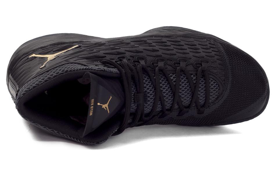 Shop Air Jordan Melo M13 X 'Negro Oro Metálico' 902443-002