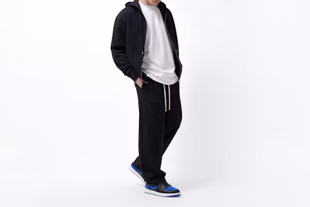 Order Air Jordan mules 'Black White Royal' FJ1214-002