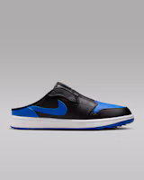 Shop Air Jordan mules 'Black White Royal' FJ1214-002