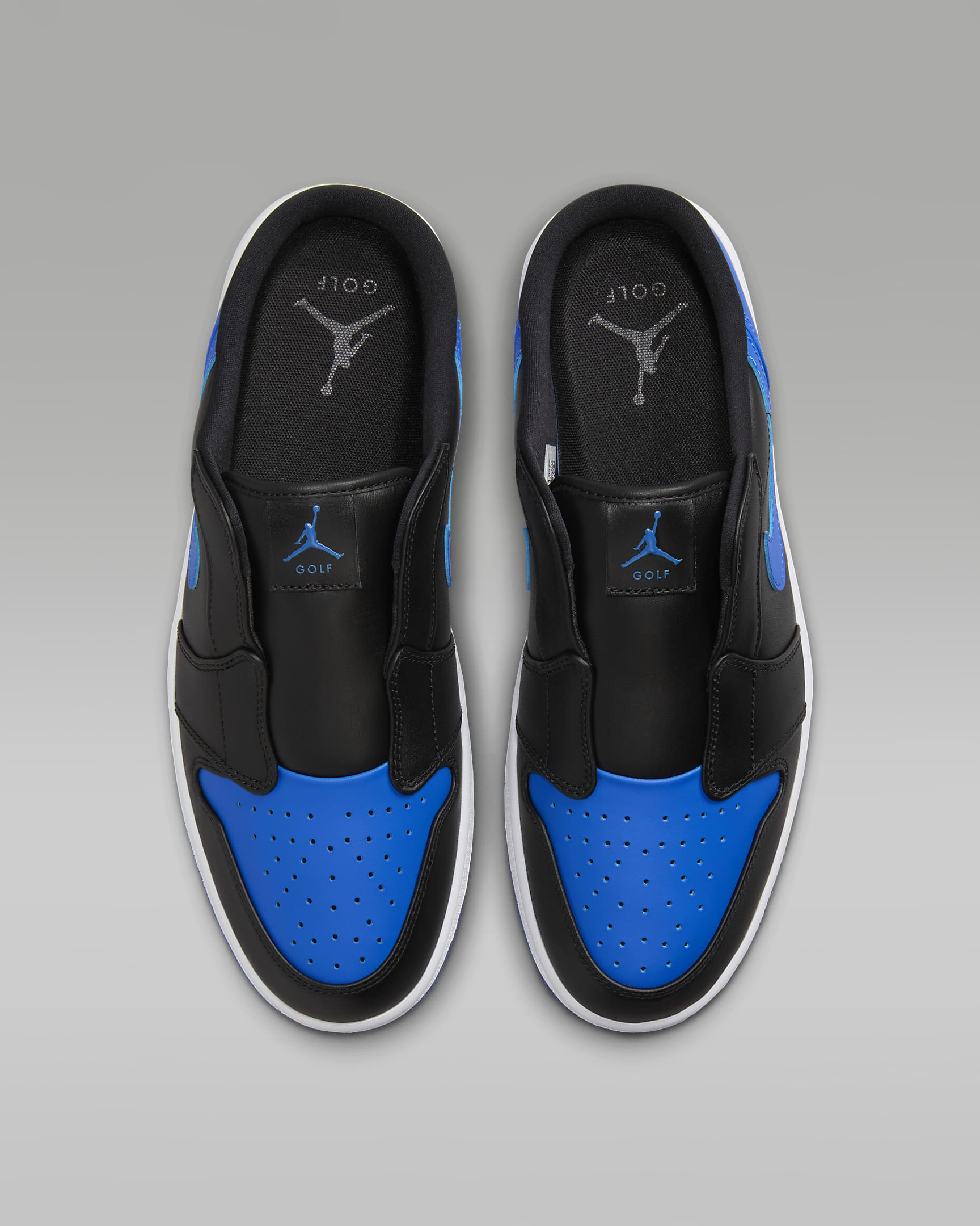 Purchase Air Jordan Mules ''Zwart Wit Royal'' FJ1214-002