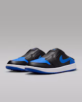 Details for Air Jordan mules 'Black White Royal' FJ1214-002