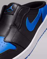 Sizing Air Jordan mules 'Black White Royal' FJ1214-002