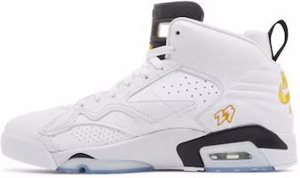 Lookbook Air Jordan MVP 'Putih Kuning Ochre' DZ4475-107
