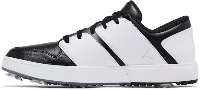 Air Jordan Nu Retro 1 Low Golf 'Hitam Putih' FZ4153-003 Lookbook Air Jordan Nu Retro 1 Low Golf 'Hitam Putih' FZ4153-003