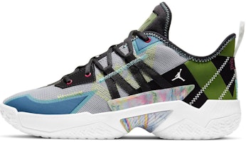 Air Jordan One Take 2 'Wolf Grey Aurora Green' CW2457-003 Air Jordan One Take 2 'Wolf Grey Aurora Green' CW2457-003