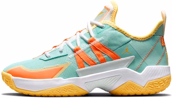 Air Jordan One Take 2 PF 'Green Yellow Orange' CW2458-300 Air Jordan One Take 2 PF 'Green Yellow Orange' CW2458-300