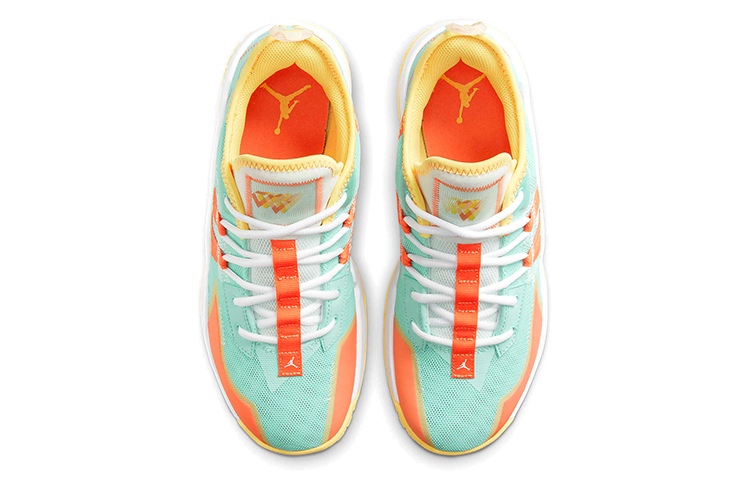 Shop Air Jordan One Take 2 PF ''Grün Gelb Orange'' CW2458-300