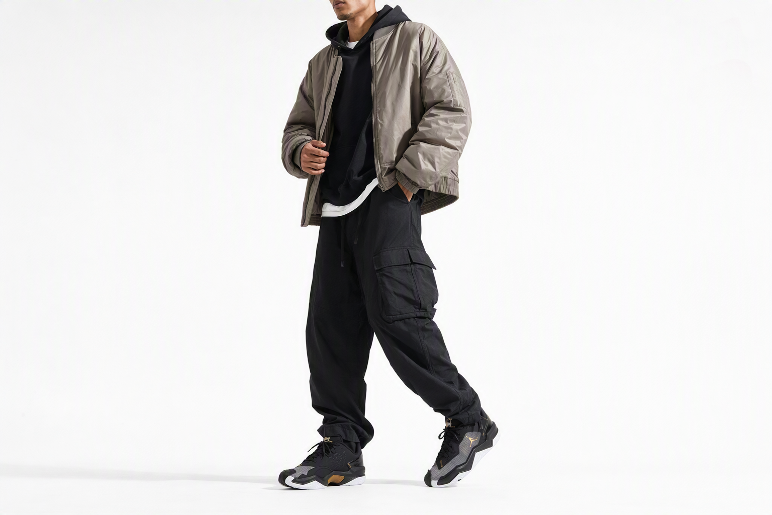 Order Air Jordan One Take 4 'Negro Oro Metálico' DO7193-007