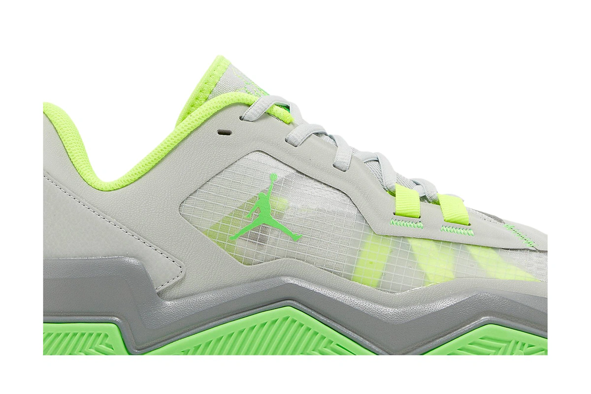 Air Jordan One Take 4 'Grey Green Strike'