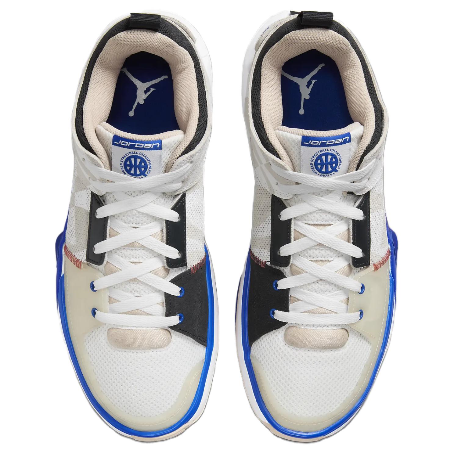 Shop Air Jordan One Take 5 Quai 54 PF 'Summit White Sunrise Royal' HF0017-100