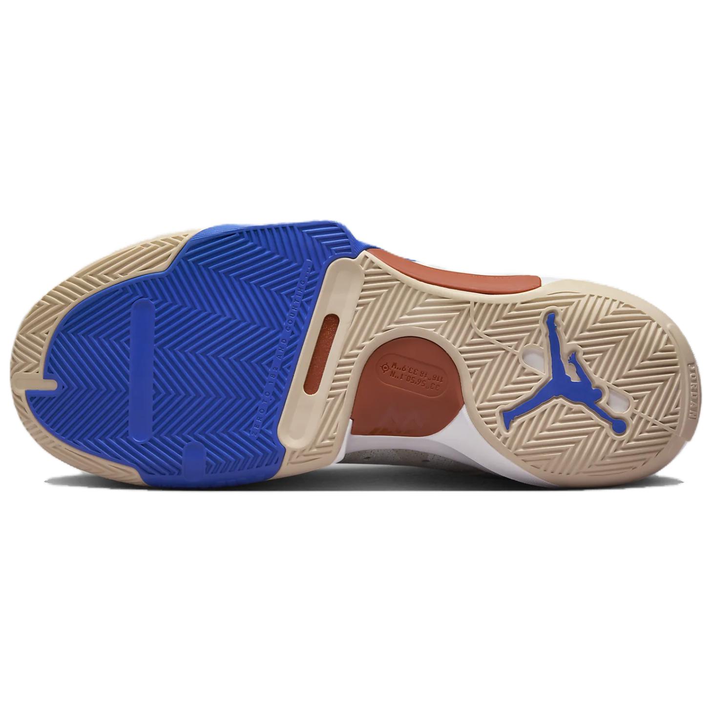 Details for Air Jordan One Take 5 Quai 54 PF 'Summit White Sunrise Royal' HF0017-100