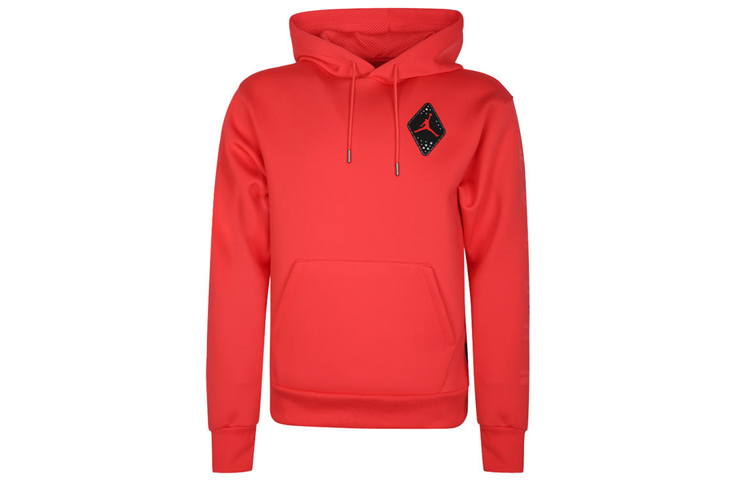 Air Jordan Orange Red Space Cotton Hoodie BV5404-850