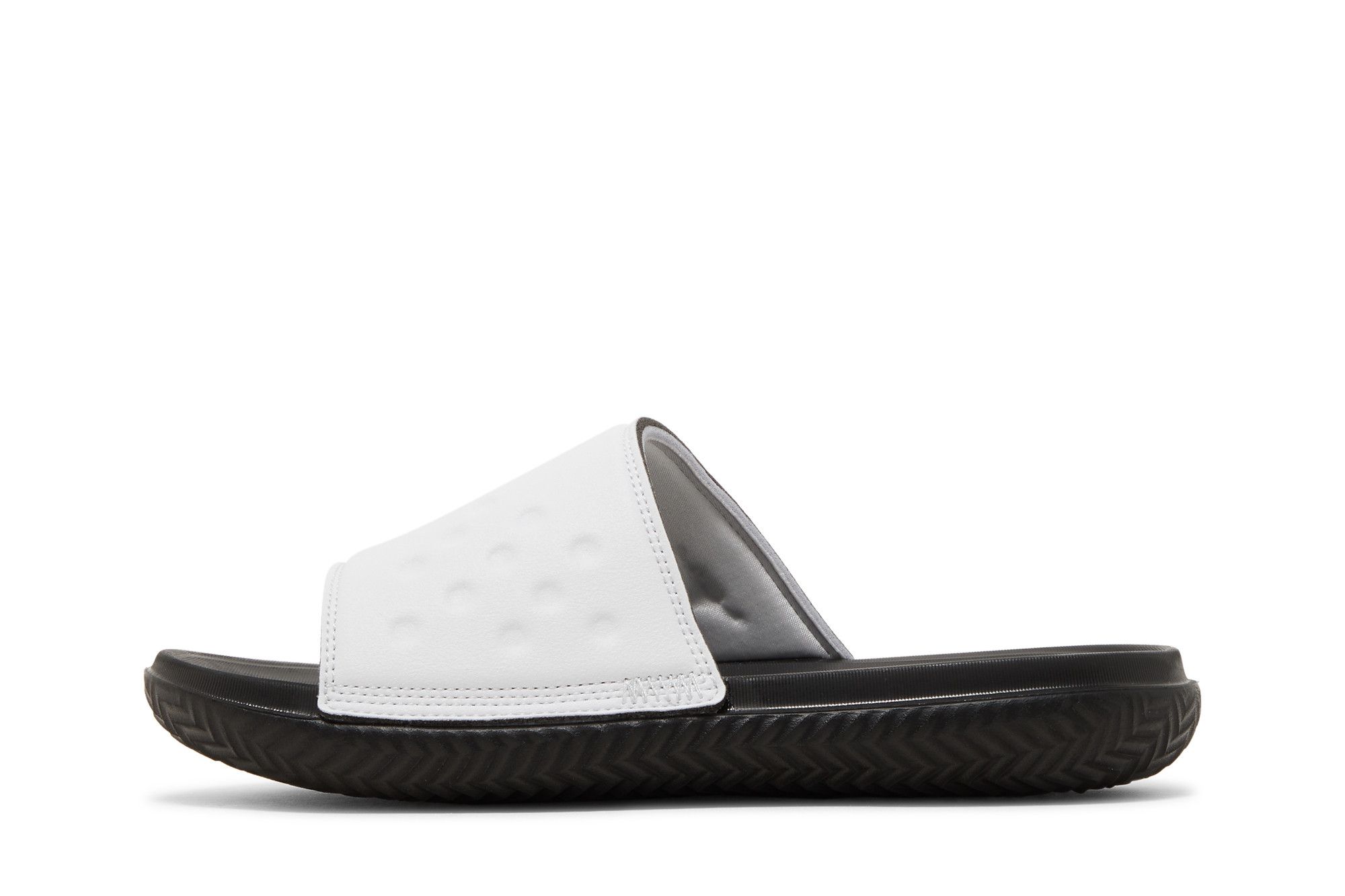 Lookbook Air Jordan Play Slide ''Weiß Schwarz'' DC9835-100