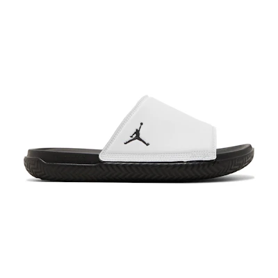 Jordan Play Slide 'White Black'