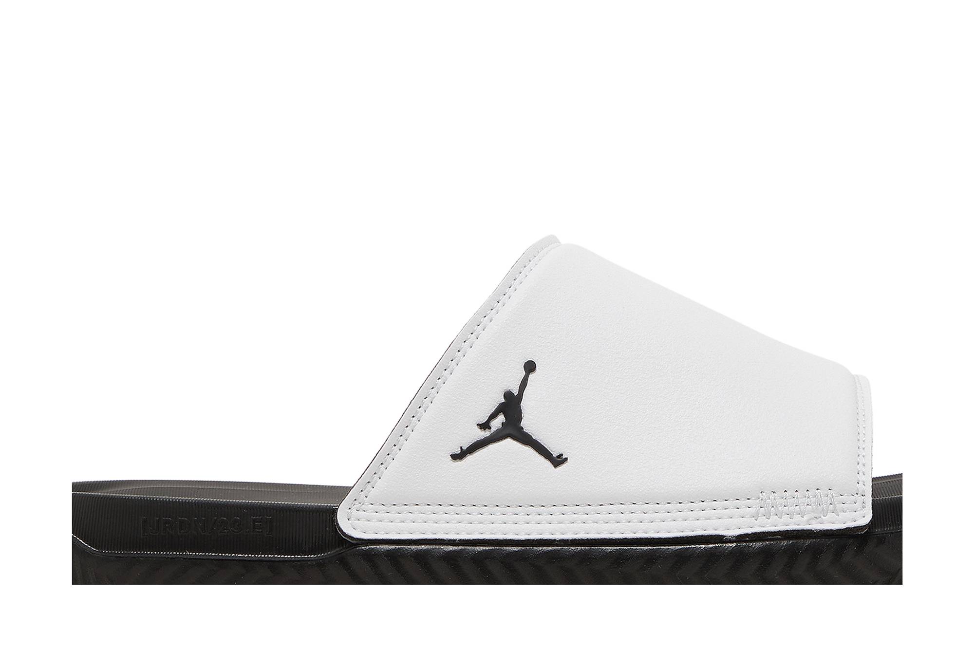 Jordan Play Slide 'White Black' 圖 2