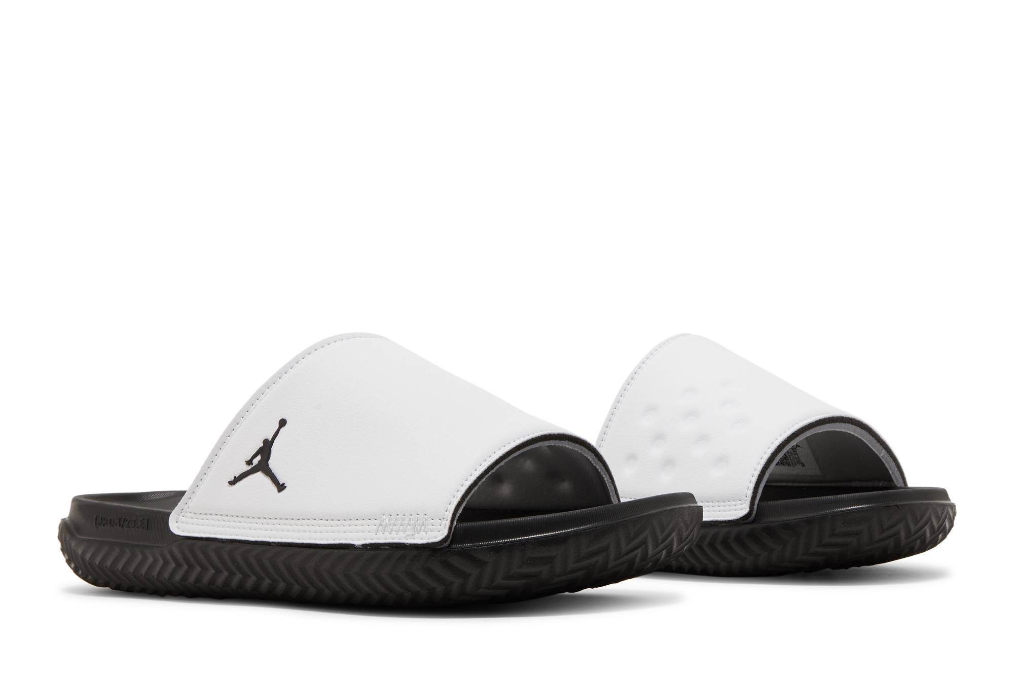 Jordan Play Slide 'White Black' 圖 8