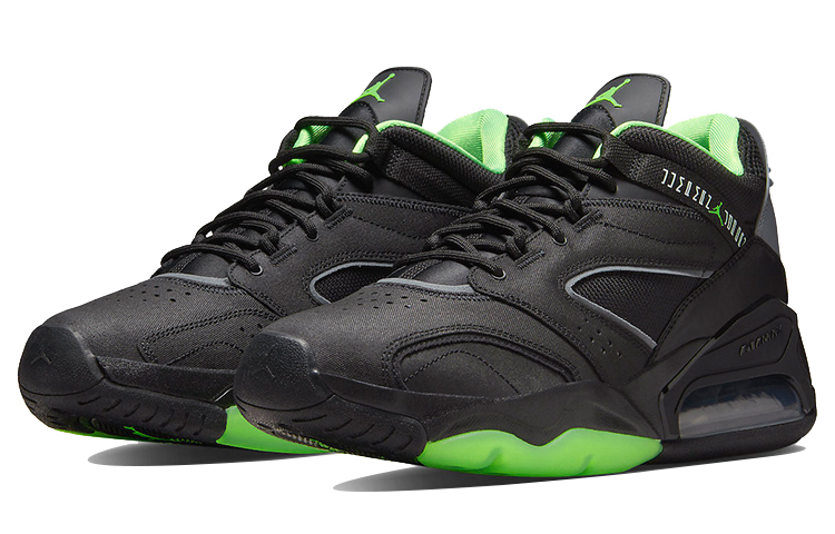 Lookbook 에어 조던 포인트 레인 '일렉트릭 그린' CZ4166-030