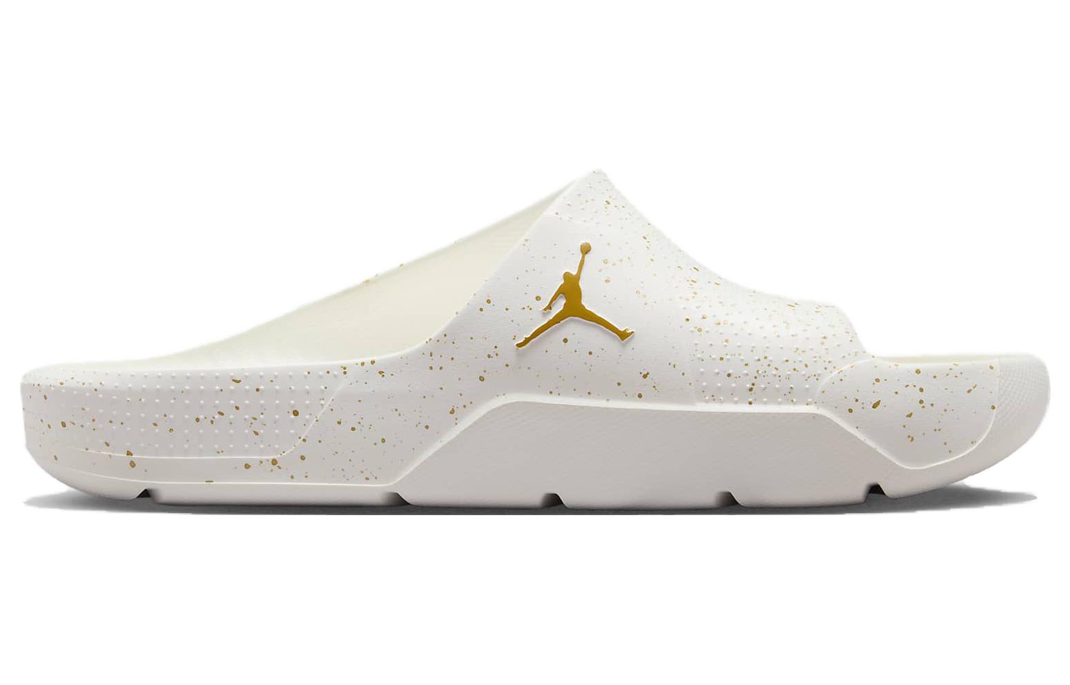 Order エア ジョーダン ポスト スライド "セイル/メタリックゴールド" FN5430-107