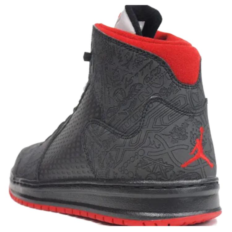 Lookbook Air Jordan Prime 5 Laser Nero/Rosso 429489-001