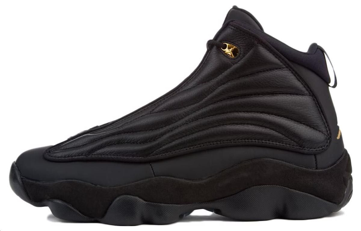 Air Jordan Pro Strong Black Metallic Gold 407285-010