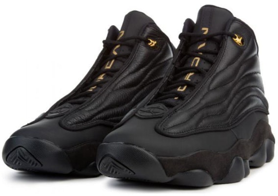 Air Jordan Pro Strong 黑色金属金 407285-010 Lookbook Air Jordan Pro Strong 黑色金属金 407285-010