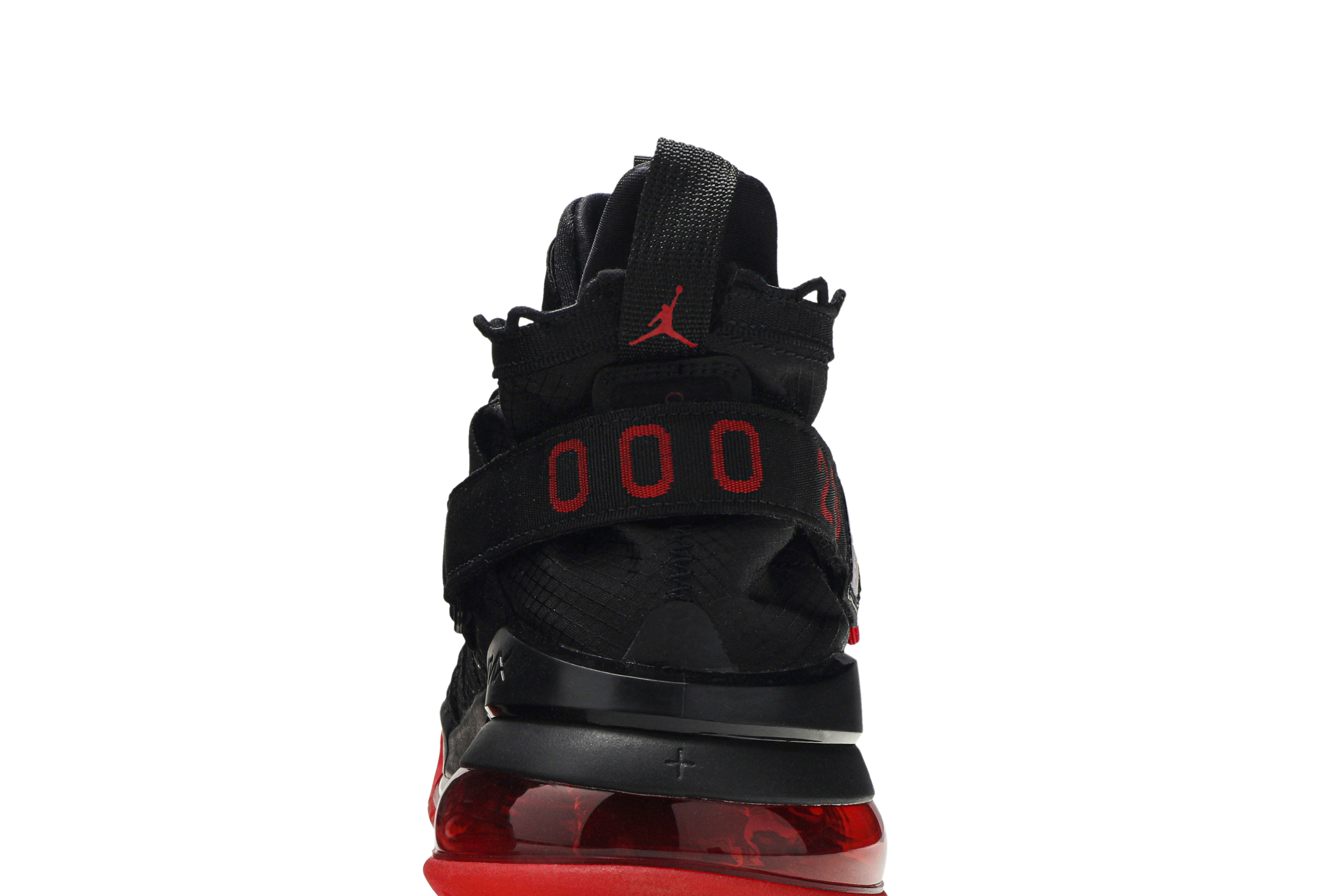 Sizing Air Jordan Proto Max 720 Hitam Merah Universitas BQ6623-006