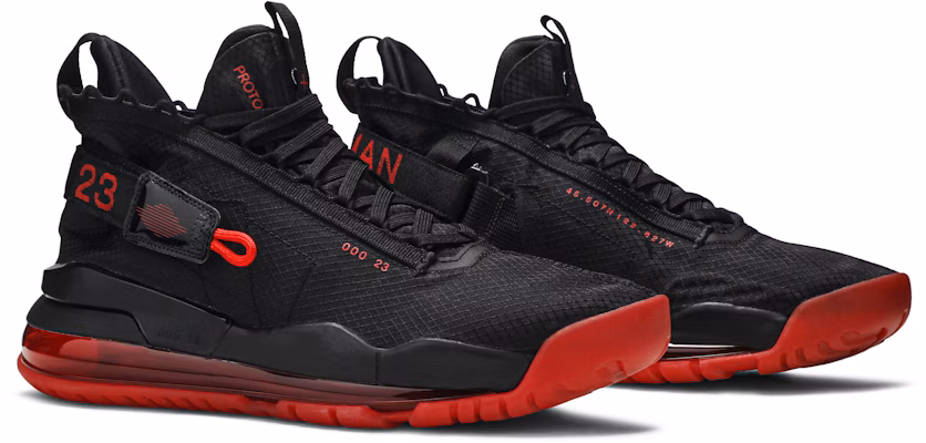 Jordan proto max 720 black university red new arrivals