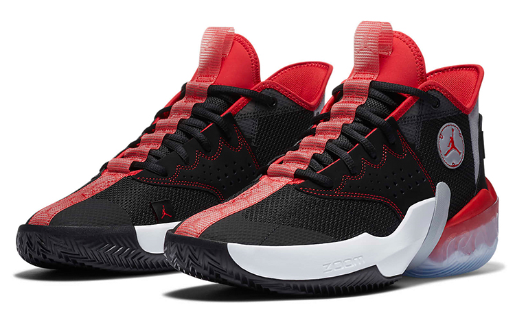 Lookbook Air Jordan React Elevation ''Bred'' Sneaker Schwarz Rot CK6618-006