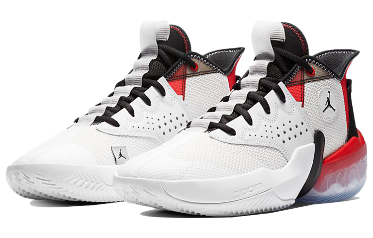 Lookbook Air Jordan React Elevation "白色大学红" CK6618-100