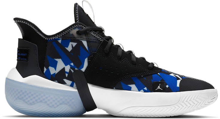 Air Jordan React Elevation PF '分形图案 - 黑色赛车蓝' CK6617-004 Order Air Jordan React Elevation PF '分形图案 - 黑色赛车蓝' CK6617-004