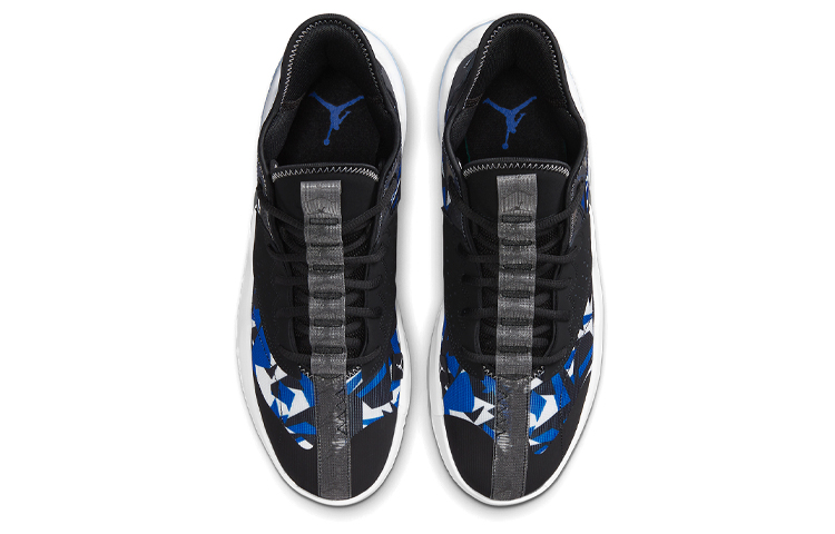 Shop Air Jordan React Elevation PF '分形图案 - 黑色赛车蓝' CK6617-004