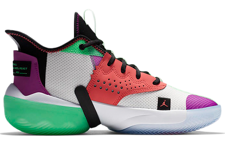 Order Air Jordan React Elevation PF '白色高紫'篮球鞋 CK6617-101