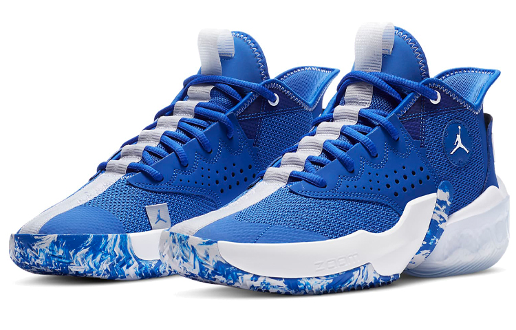 Lookbook Air Jordan React Elevation TB ''Hyper Royal'' Herren Basketballschuhe CK6619-401
